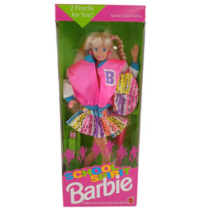 School Spirit Barbie Doll Special Limited Edition - 1993 Vintage Collectible